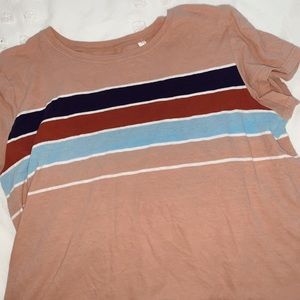 pacsun basics striped tee